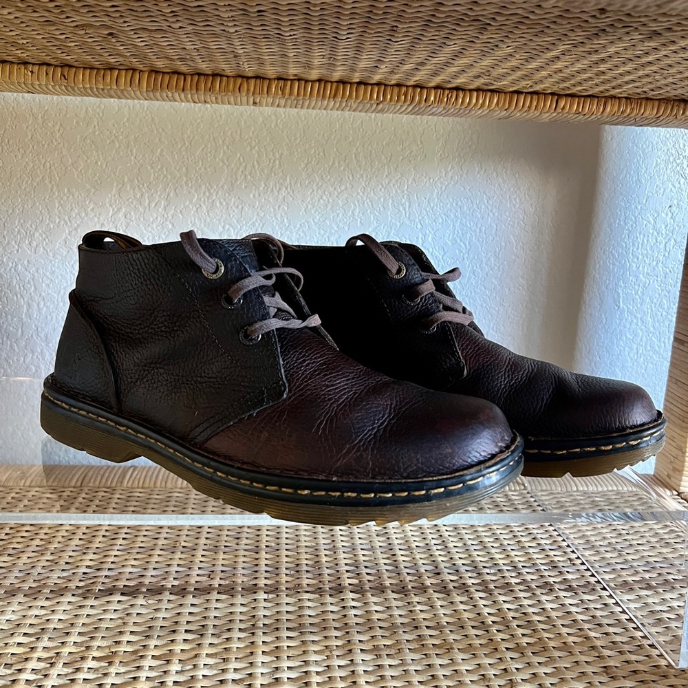 Dr. Martens Sussex Chukka Boots in brown leather